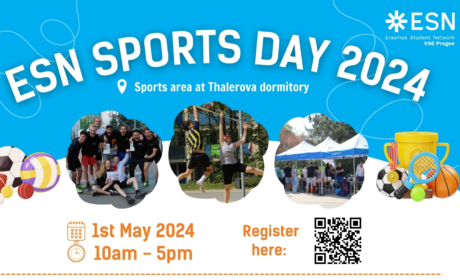 ESN Sports Day, May 1st, Sport area at Thalerova dormitory
