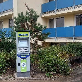 New ATM installed in front of Thaler Dormitory