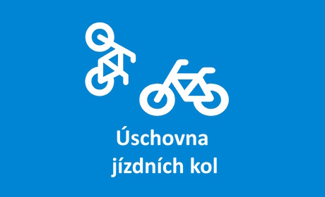 Bicycle storage facilities in the VŠE dormitories